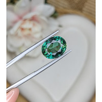 4.75 Ct. Bluish Green Prasiolite from Brazil Life Style
