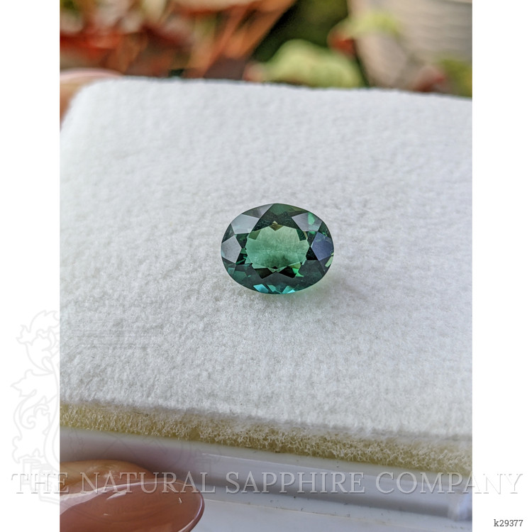 4.75 Ct. Bluish Green Prasiolite from Brazil
