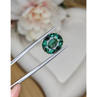 5.34 Ct. Bluish Green Prasiolite from Brazil Life Style