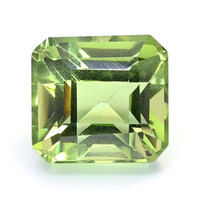 12.14 Ct. Yellowish Green Prasiolite from Brazil Video