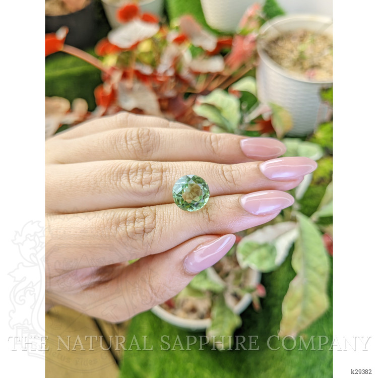 5.93 Ct. Mint Green Prasiolite from Brazil