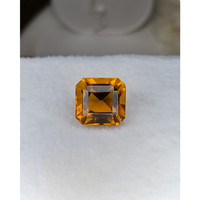 11.05 Ct. Yellowish Orange Citrine from Brazil Life Style
