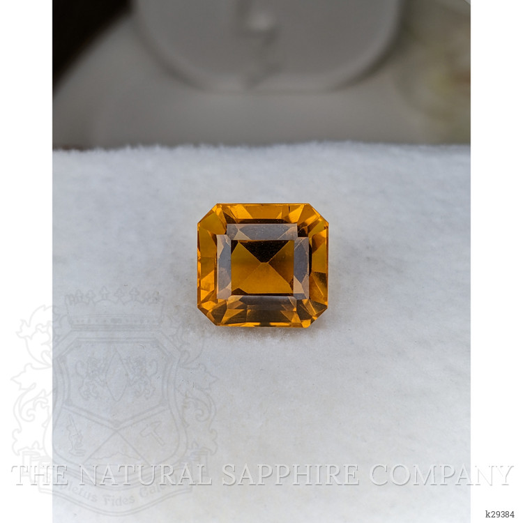 11.05 Ct. Yellowish Orange Citrine from Brazil