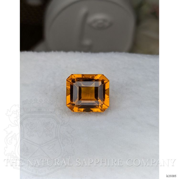 10.70 Ct. Yellowish Orange Citrine from Brazil