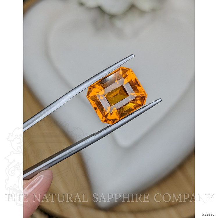11.58 Ct. Orange Citrine from Brazil