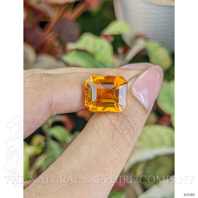 11.58 Ct. Orange Citrine from Brazil