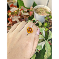 11.58 Ct. Orange Citrine from Brazil Life Style