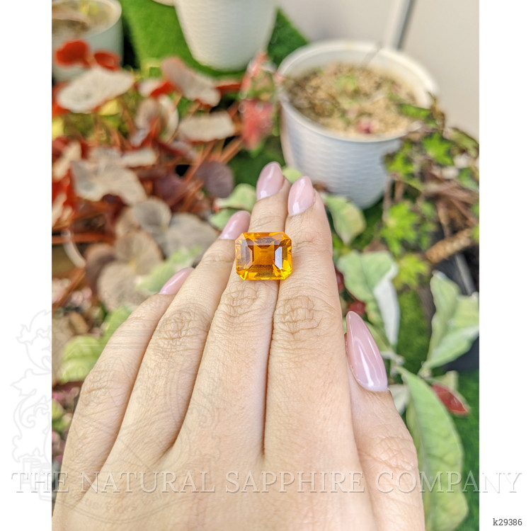 11.58 Ct. Orange Citrine from Brazil