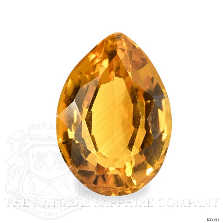 5.97 Ct. Yellowish Orange Citrine from Ceylon (Sri Lanka)