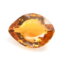13.05 Ct. Orangish Yellow Citrine from Ceylon (Sri Lanka) Video