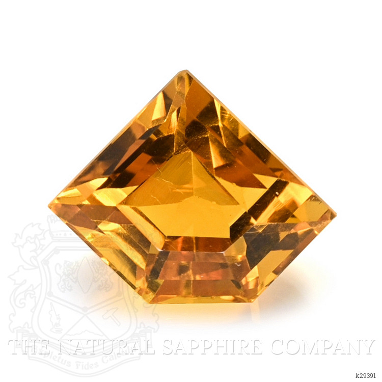 12.06 Ct. Yellowish Orange Citrine from Ceylon (Sri Lanka)