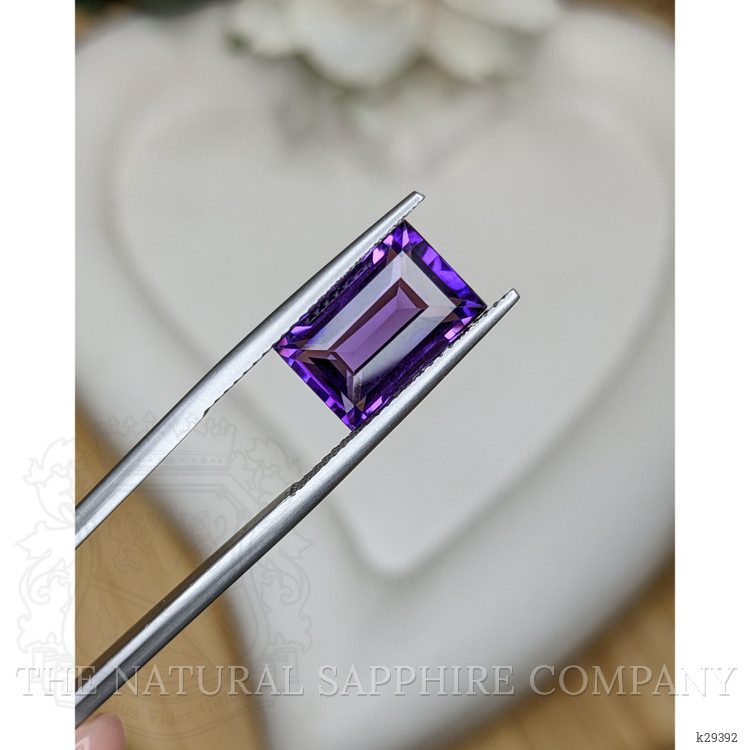 4.02 Ct. Purple Amethyst from Ceylon (Sri Lanka)