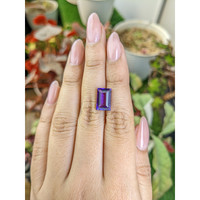 4.02 Ct. Purple Amethyst from Ceylon (Sri Lanka) Life Style