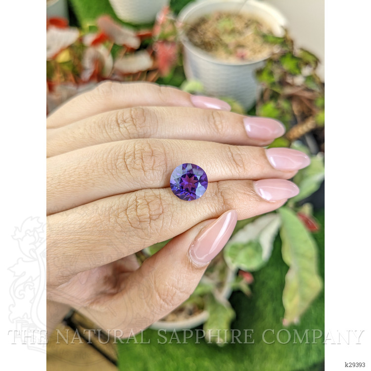 3.90 Ct. Purple Amethyst from Ceylon (Sri Lanka)