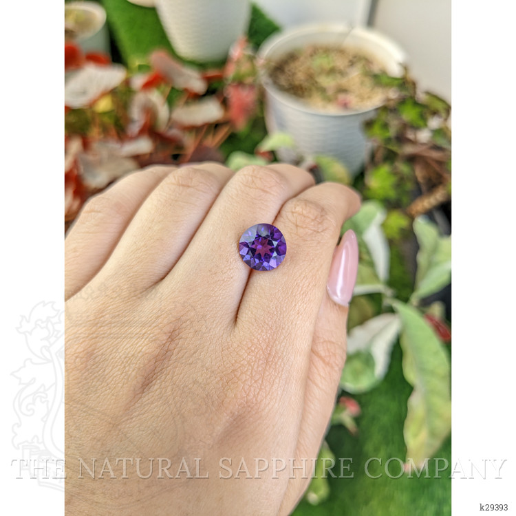 3.90 Ct. Purple Amethyst from Ceylon (Sri Lanka)