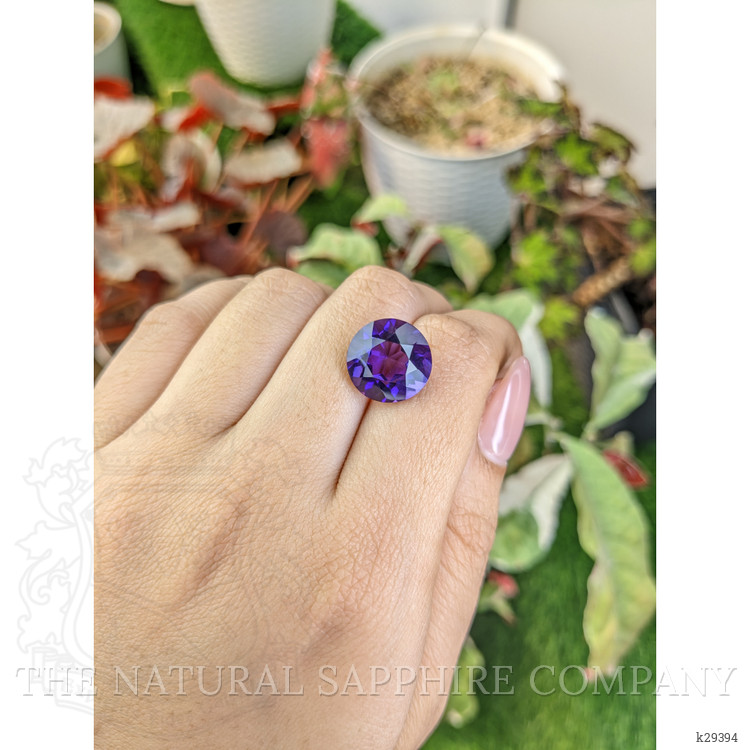8.34 Ct. Purple Amethyst from Ceylon (Sri Lanka)