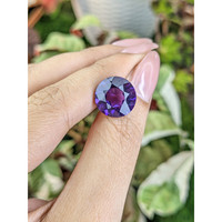 8.34 Ct. Purple Amethyst from Ceylon (Sri Lanka) Life Style