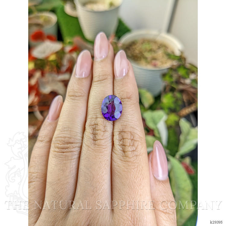 4.65 Ct. Purple Amethyst from Ceylon (Sri Lanka)