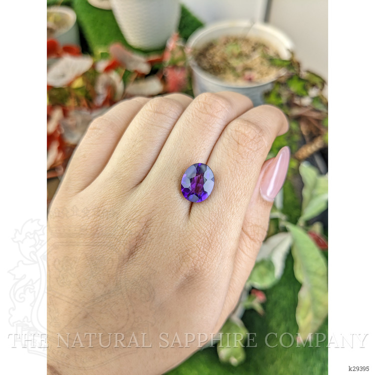 4.65 Ct. Purple Amethyst from Ceylon (Sri Lanka)