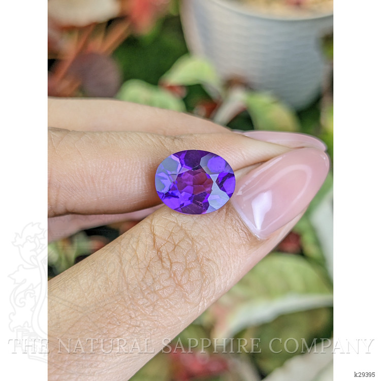 4.65 Ct. Purple Amethyst from Ceylon (Sri Lanka)