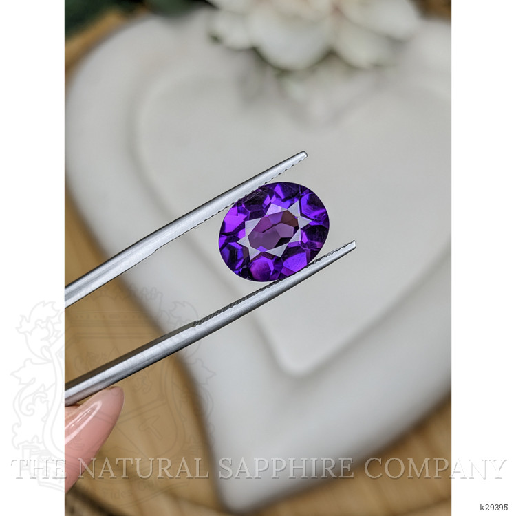 4.65 Ct. Purple Amethyst from Ceylon (Sri Lanka)