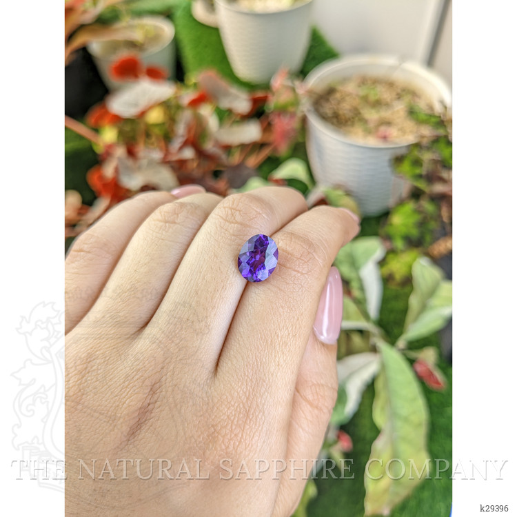 3.35 Ct. Purple Amethyst from Ceylon (Sri Lanka)