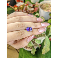 3.35 Ct. Purple Amethyst from Ceylon (Sri Lanka) Life Style