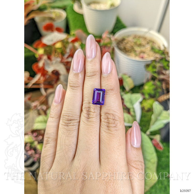 4.35 Ct. Purple Amethyst from Ceylon (Sri Lanka)