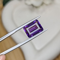 4.35 Ct. Purple Amethyst from Ceylon (Sri Lanka) Life Style