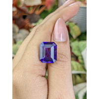 12.98 Ct. Purple Amethyst from Ceylon (Sri Lanka) Life Style