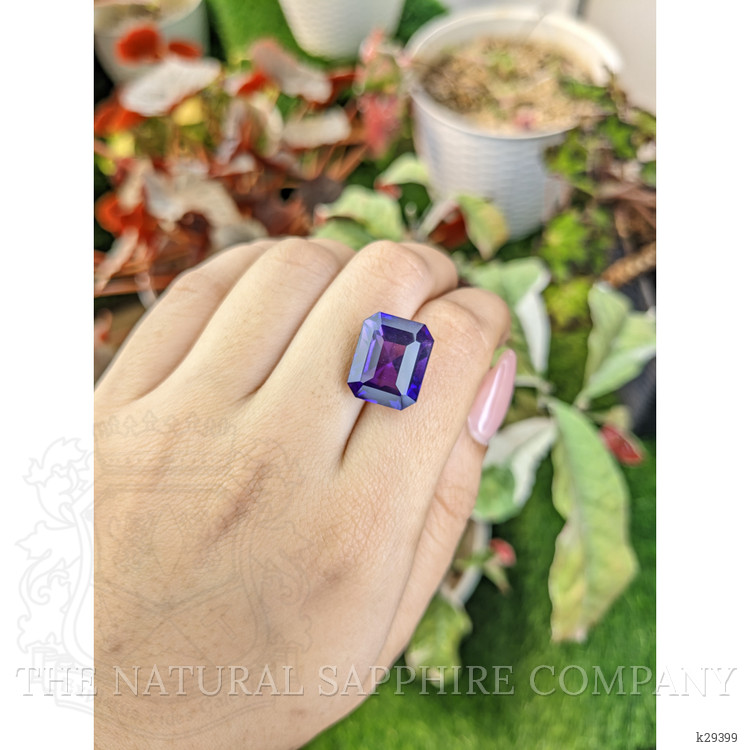 12.98 Ct. Purple Amethyst from Ceylon (Sri Lanka)
