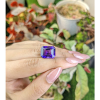12.98 Ct. Purple Amethyst from Ceylon (Sri Lanka) Life Style