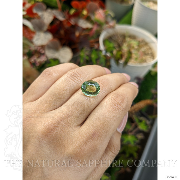 5.24 Ct. Green Prasiolite from Brazil