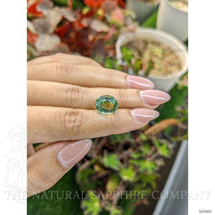 5.24 Ct. Green Prasiolite from Brazil