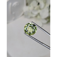5.94 Ct. Yellowish Green Prasiolite from Brazil Life Style