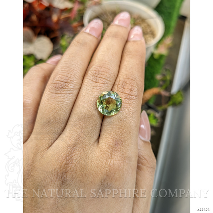 5.94 Ct. Yellowish Green Prasiolite from Brazil