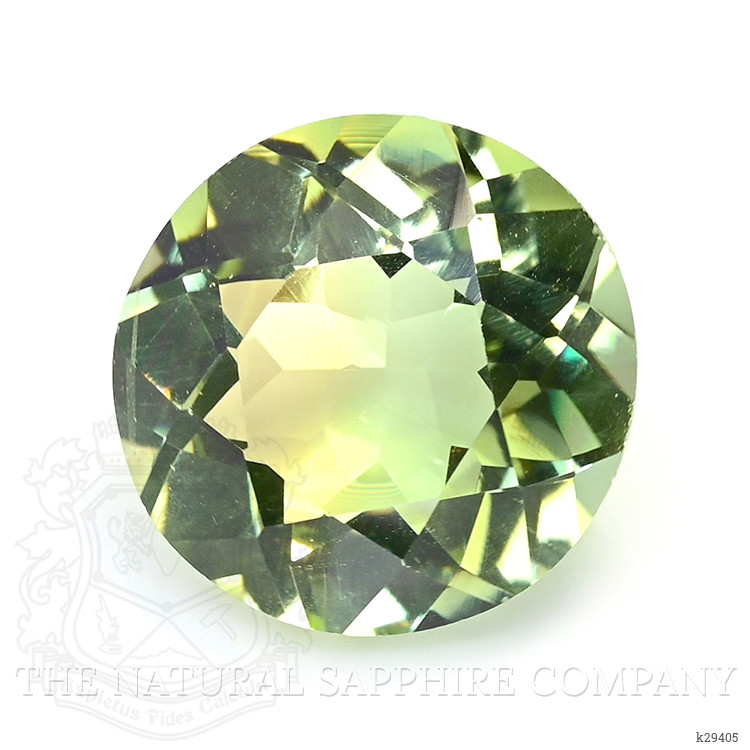 5.23 Ct. Yellowish Green Prasiolite from Brazil