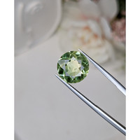 5.23 Ct. Yellowish Green Prasiolite from Brazil Life Style