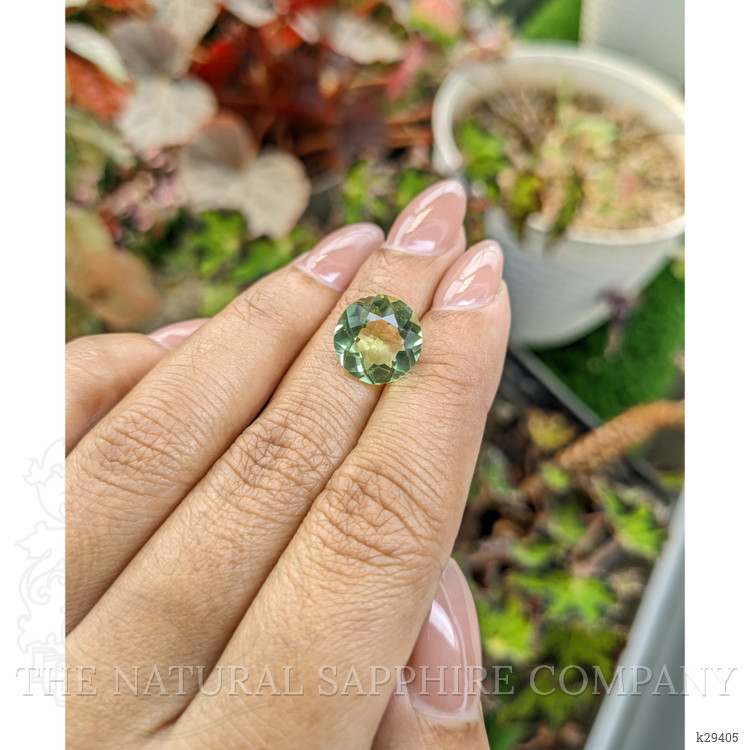 5.23 Ct. Yellowish Green Prasiolite from Brazil