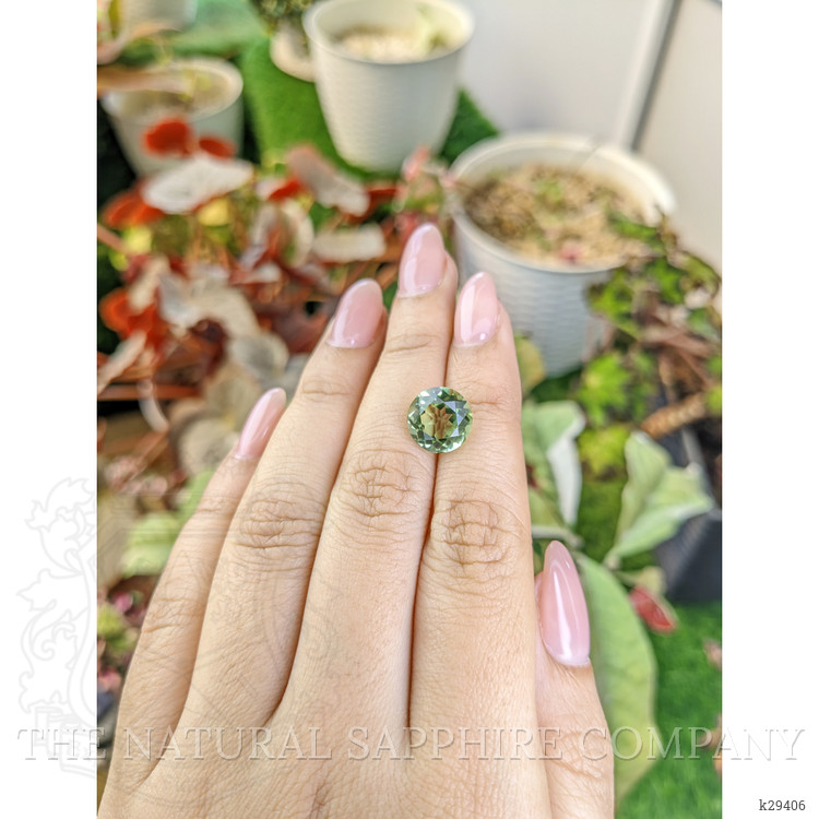 4.70 Ct. Green Prasiolite from Brazil