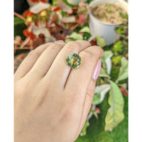 5.94 Ct. Green Prasiolite from Brazil Life Style