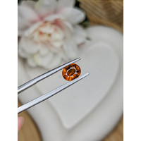 1.89 Ct. Orange Hessonite Garnet from Madagascar Life Style