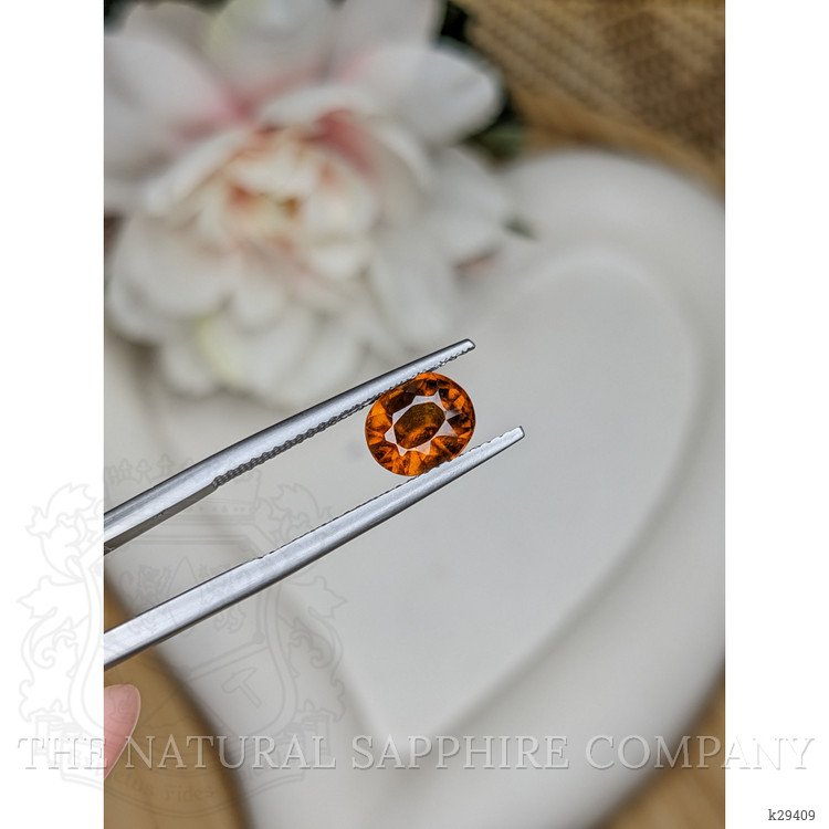 1.89 Ct. Orange Hessonite Garnet from Madagascar