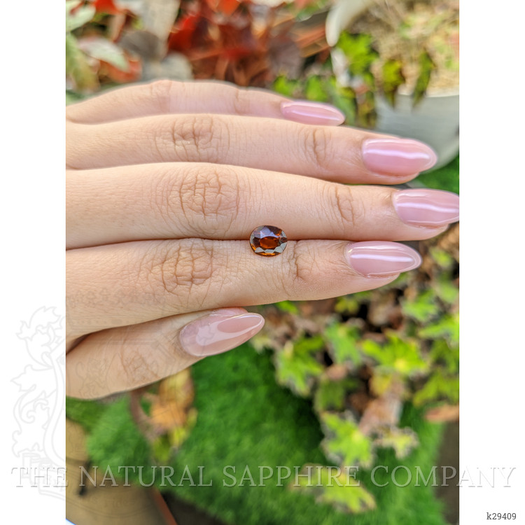 1.89 Ct. Orange Hessonite Garnet from Madagascar