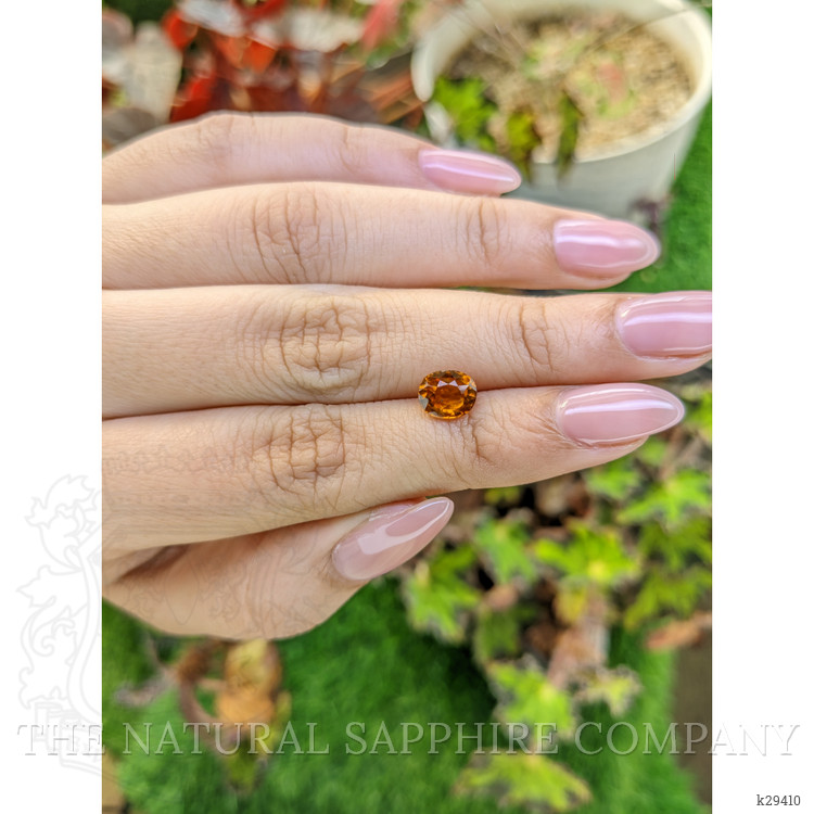 1.51 Ct. Orange Hessonite Garnet from Madagascar