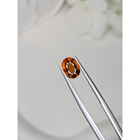 1.92 Ct. Orange Hessonite Garnet from Madagascar Life Style