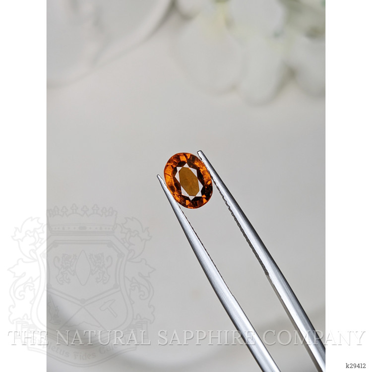 1.92 Ct. Orange Hessonite Garnet from Madagascar