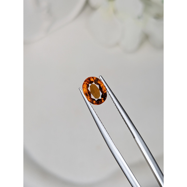 1.92 Ct. Orange Hessonite Garnet from Madagascar