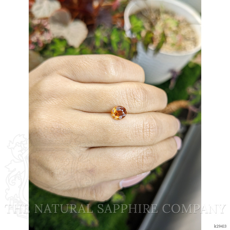 1.60 Ct. Orange Hessonite Garnet from Madagascar