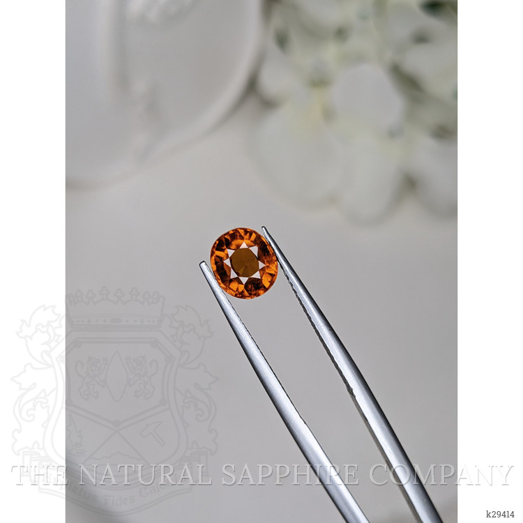 1.70 Ct. Orange Hessonite Garnet from Madagascar